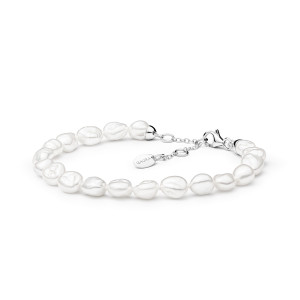 Bratara perle naturale si argint DiAmanti 194-70B-G (Argint 925‰ 1,1 g.)